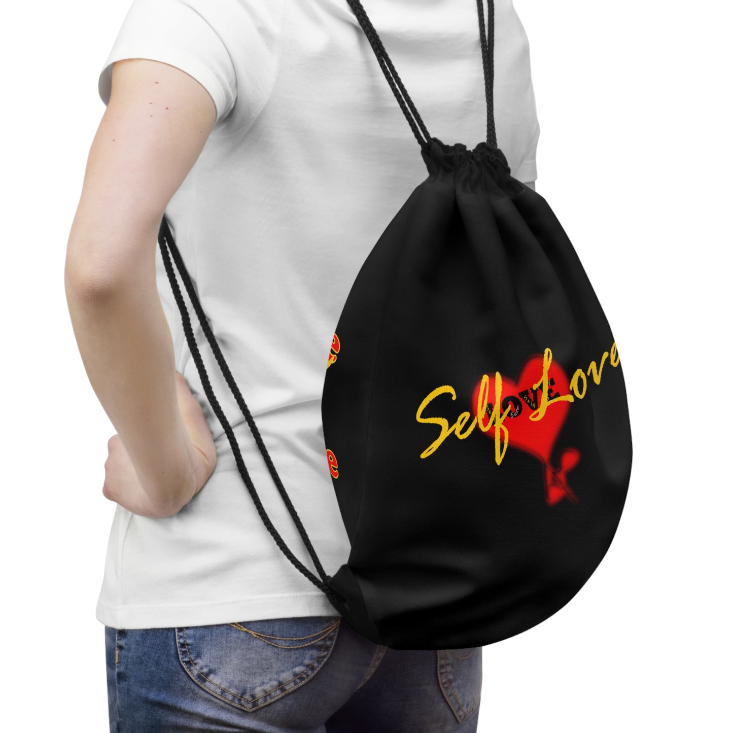 Self Love Drawstring Bag