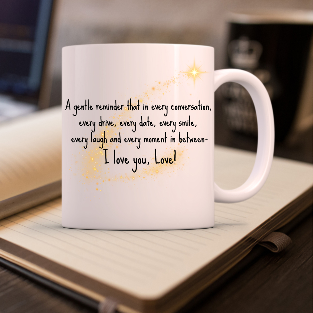 A Gentle Reminder Color Changing Mug