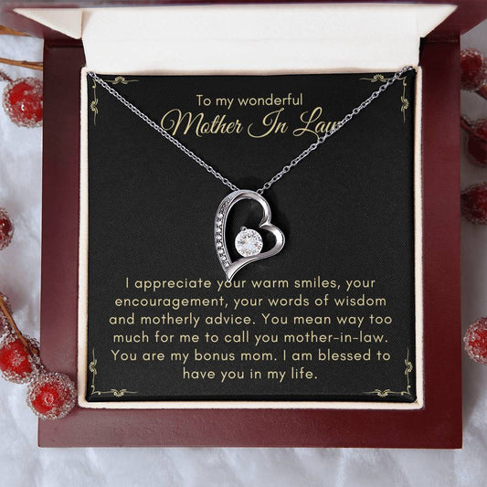 Mother In Law- Forever Love Necklace