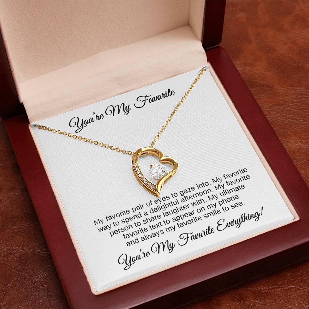 My Favorite Everything (Forever Love Necklace)