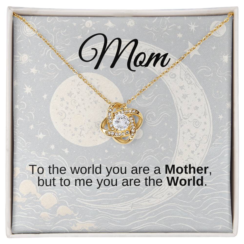 Mom-Love Knot Necklace