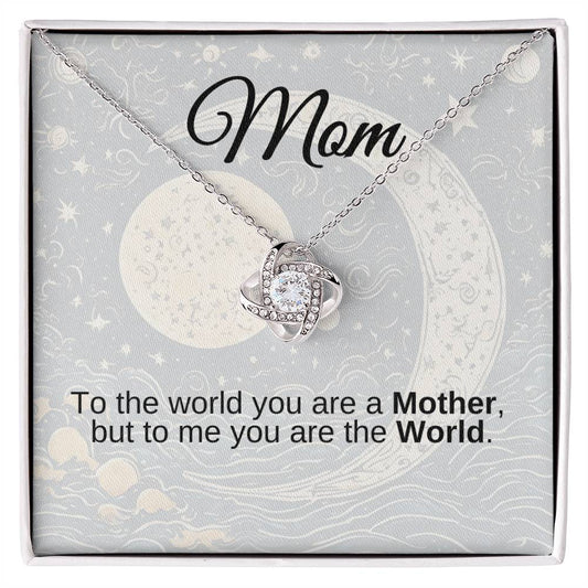 Mom-Love Knot Necklace