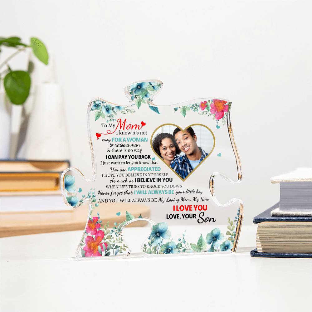 You Are Appreciated Mom Acrylic Design-Gift from Son