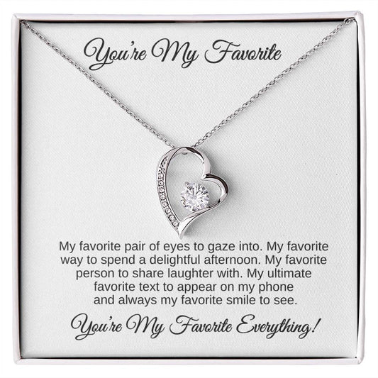 My Favorite Everything (Forever Love Necklace)