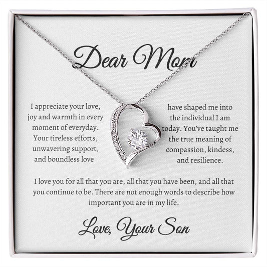 Dear Mom- Forever Love Necklace