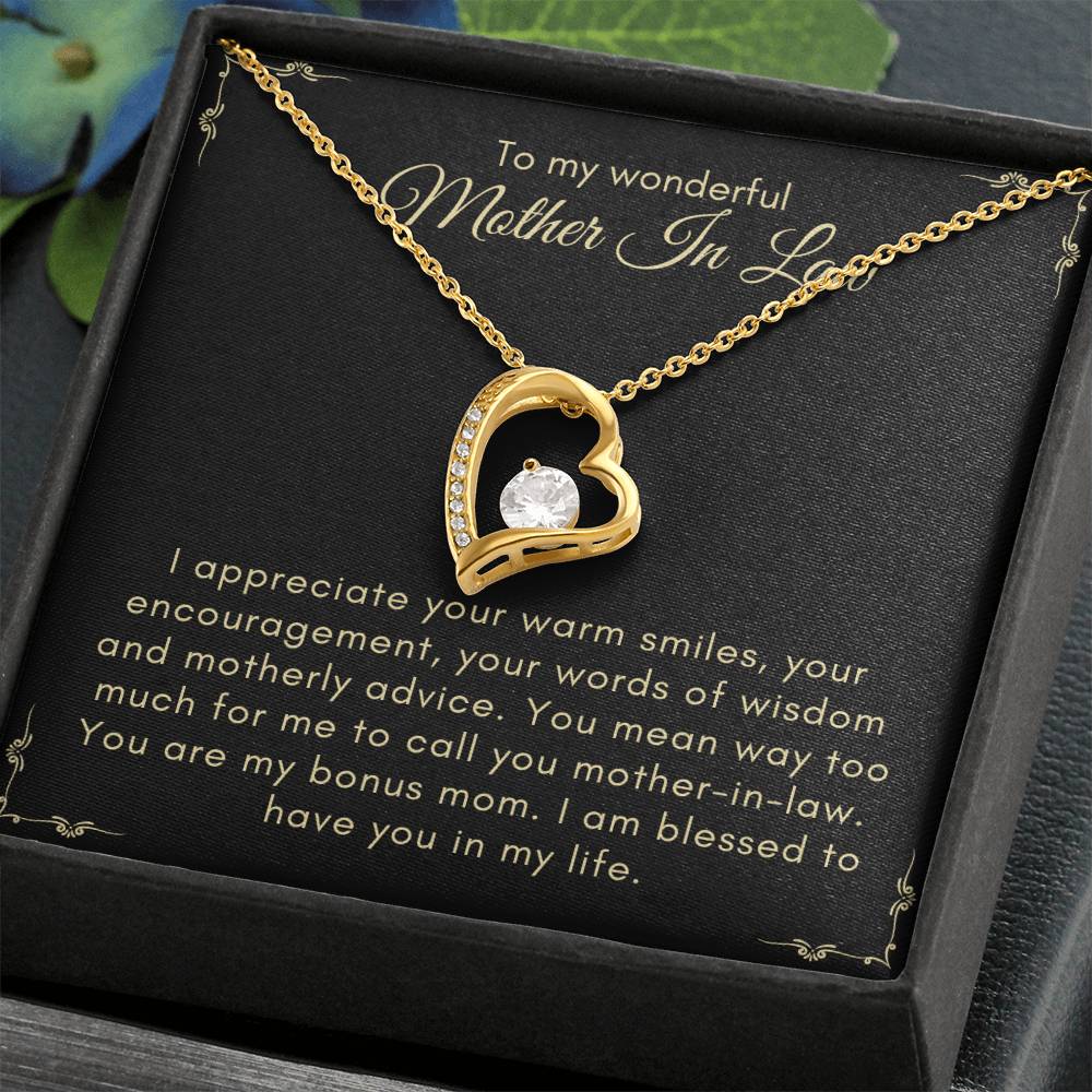 Mother In Law- Forever Love Necklace