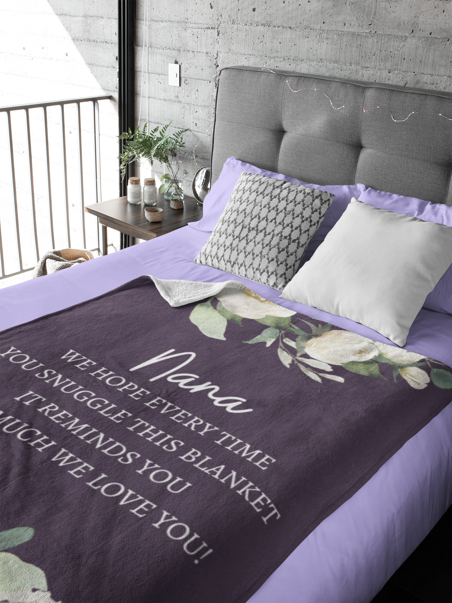 Premium Sherpa Blanket 50x60