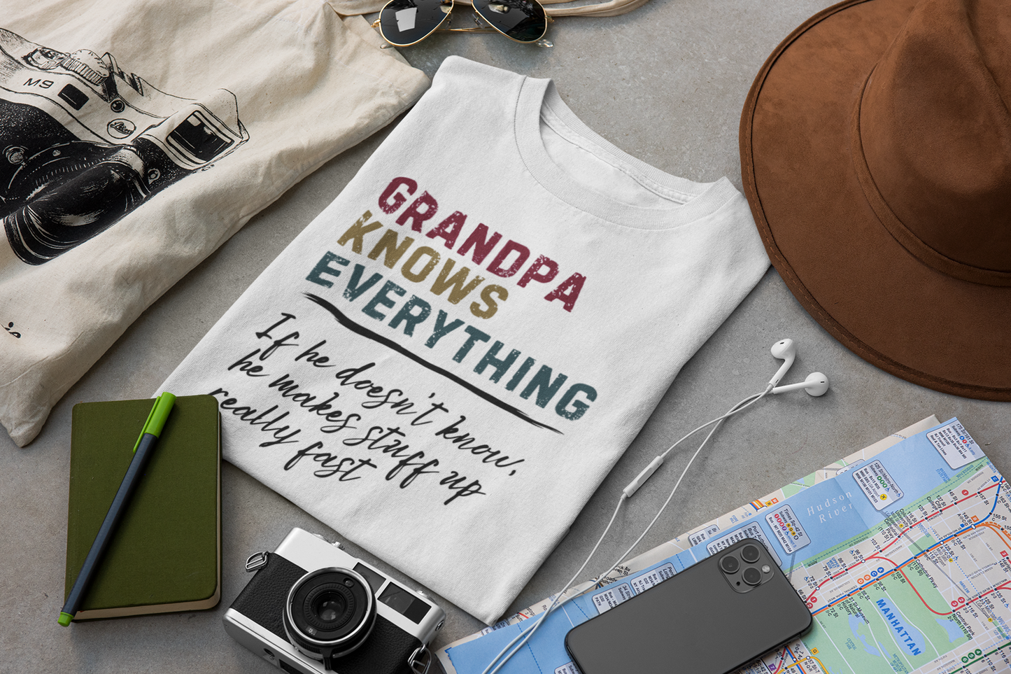 Grandpa Knows...Funny T-shirt
