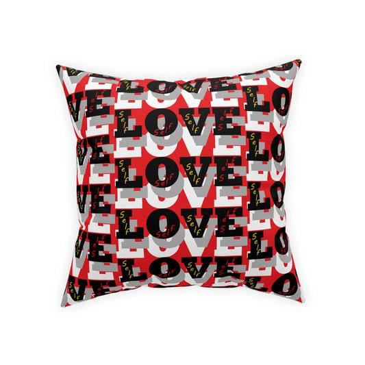 Self Love Pillow print one-side