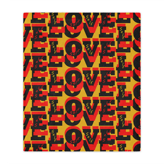 Self Love Yellow/gold Blanket