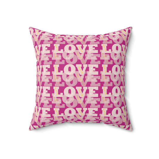 Self Love Pink Pillow