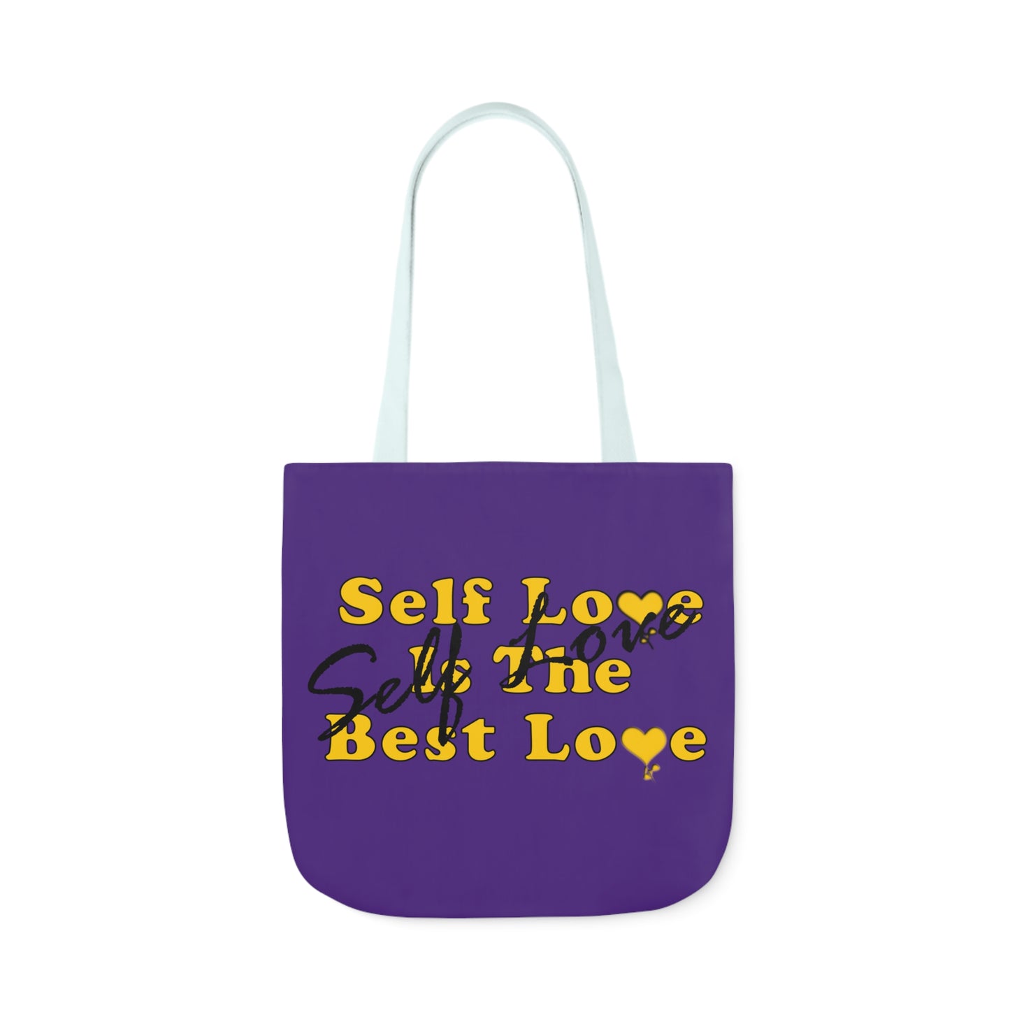 Purple Self Love Canvas Tote Bag