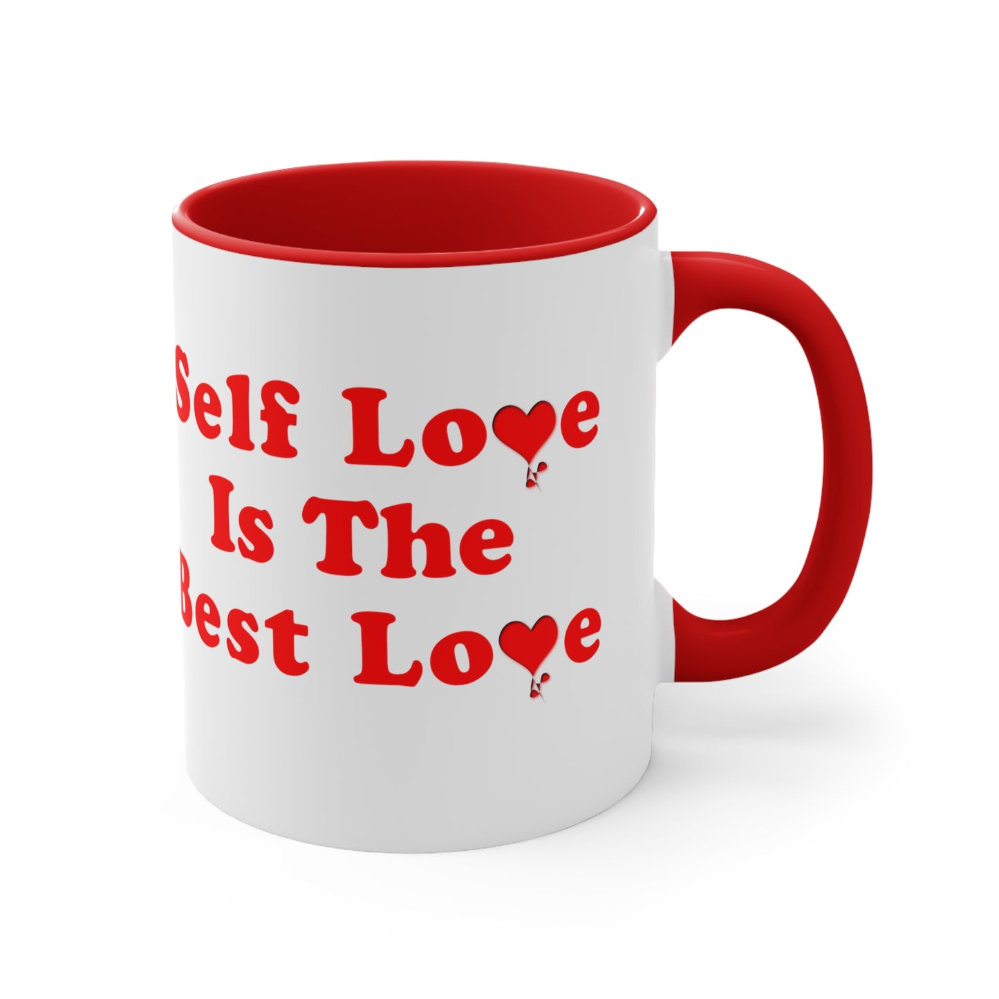 Red Self Love Coffee Mug, 11oz