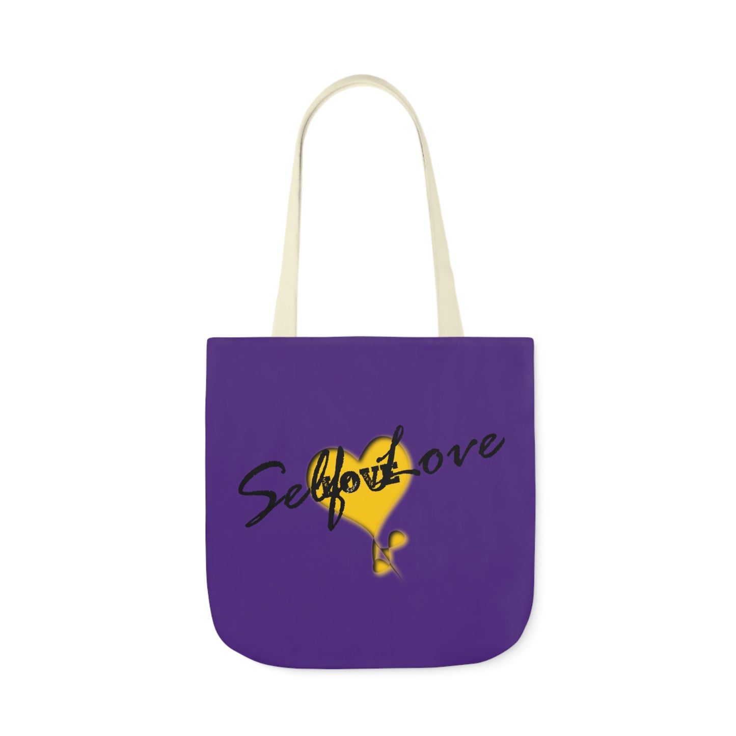 Purple Self Love Canvas Tote Bag