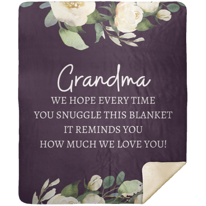 Premium Sherpa Blanket 50x60