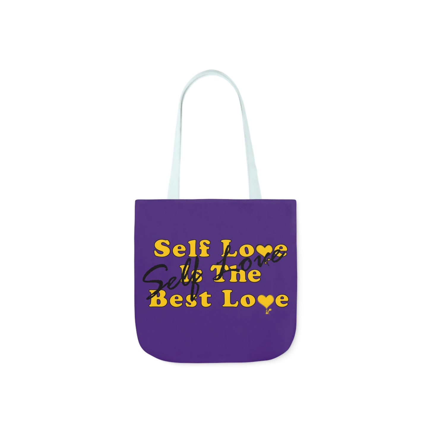Purple Self Love Canvas Tote Bag