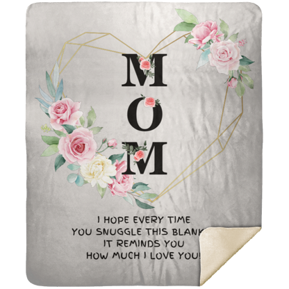 Mom Gift-Love You Blanket 50x60