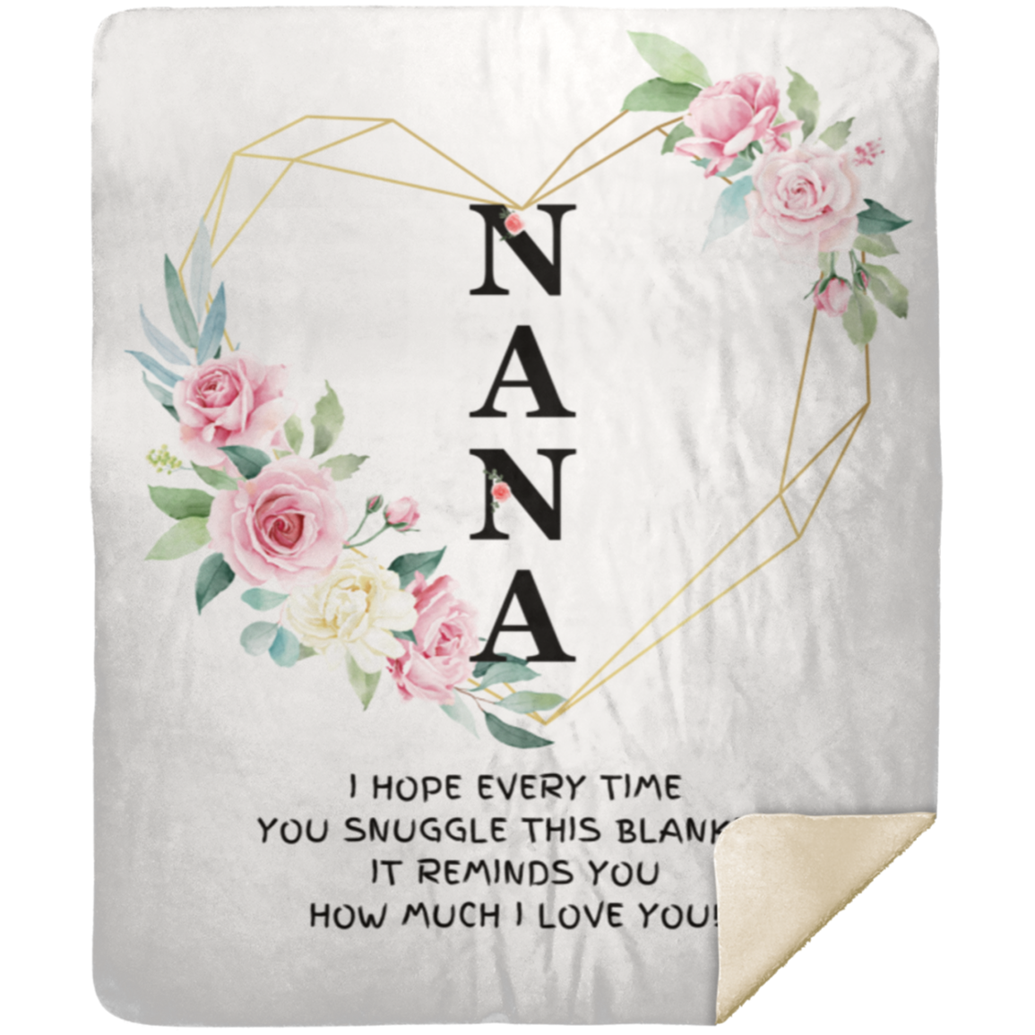 Premium Sherpa Blanket 50x60