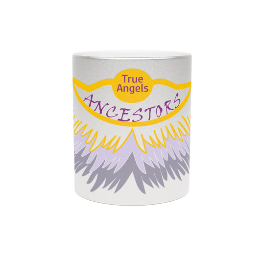 Ancestors/Angels Metallic Mug (Silver)