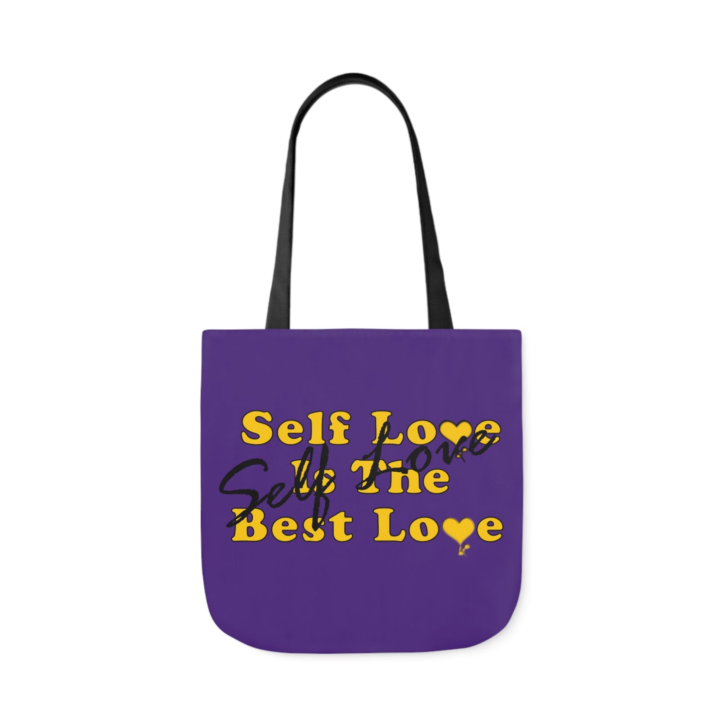 Purple Self Love Canvas Tote Bag