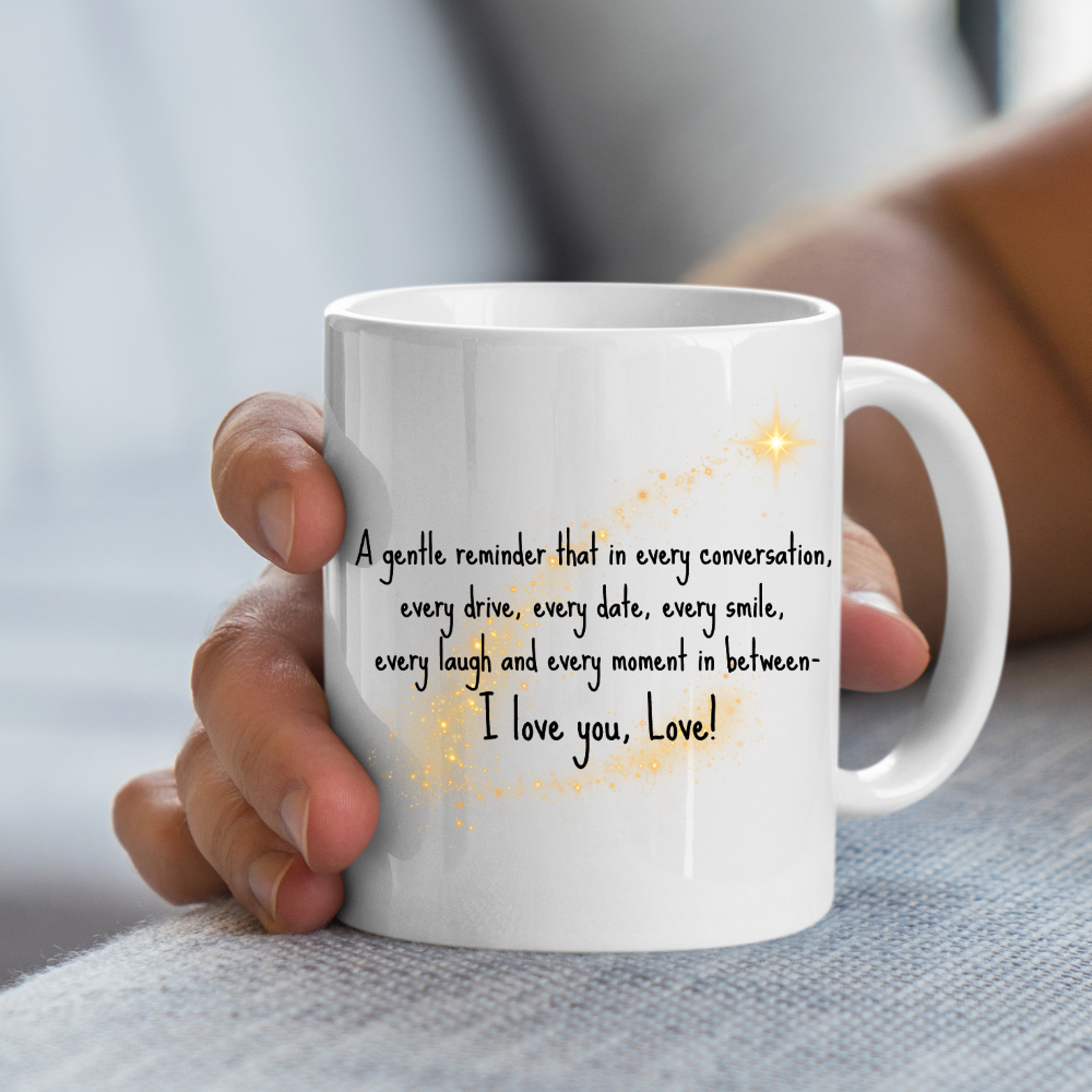 A Gentle Reminder Color Changing Mug