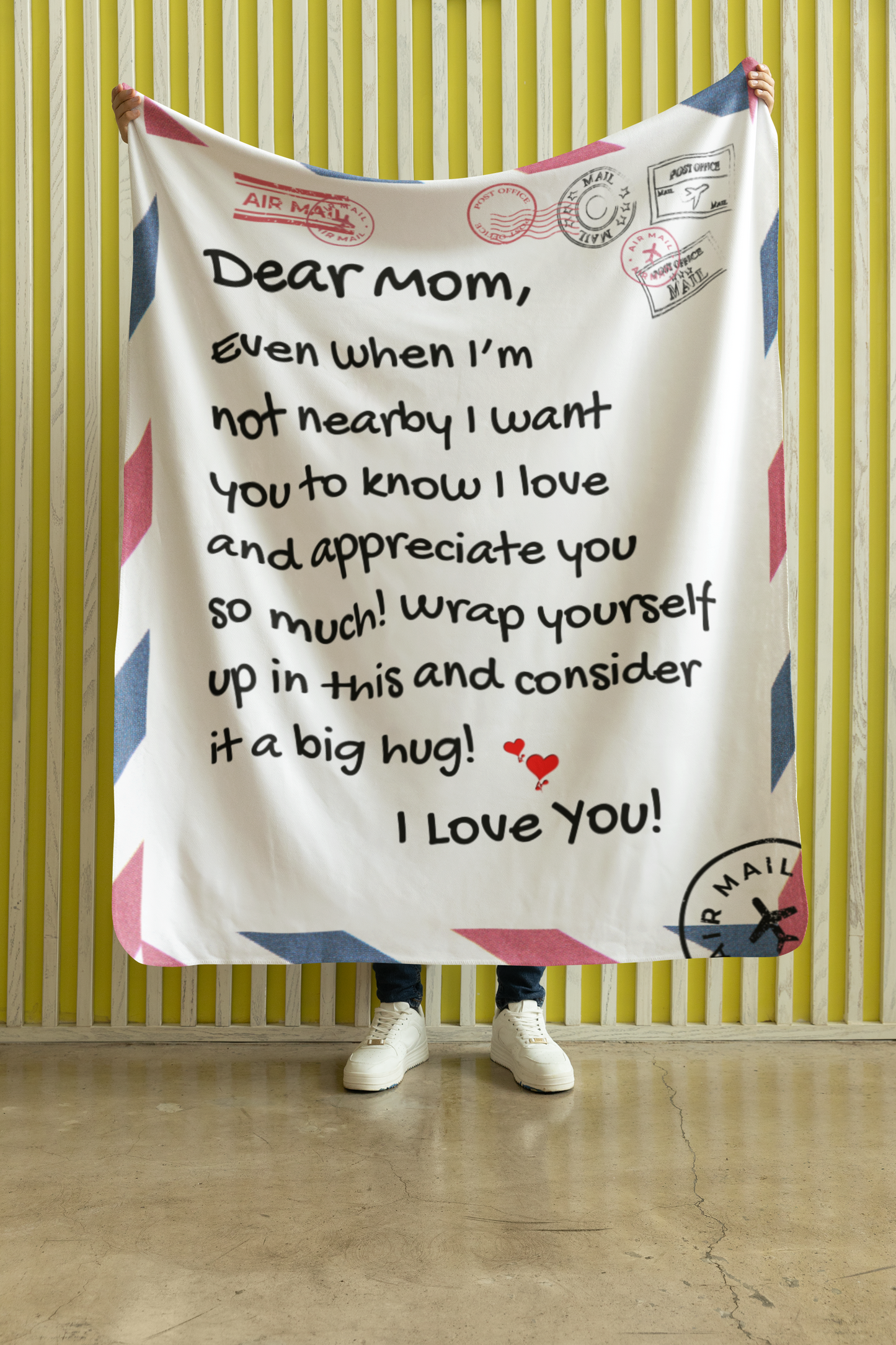 Dear Mom- Premium Sherpa Blanket 50x60