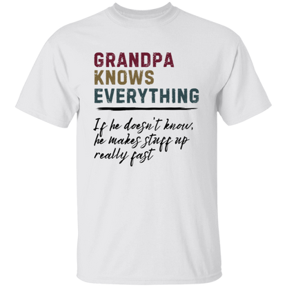 Grandpa Knows...Funny T-shirt