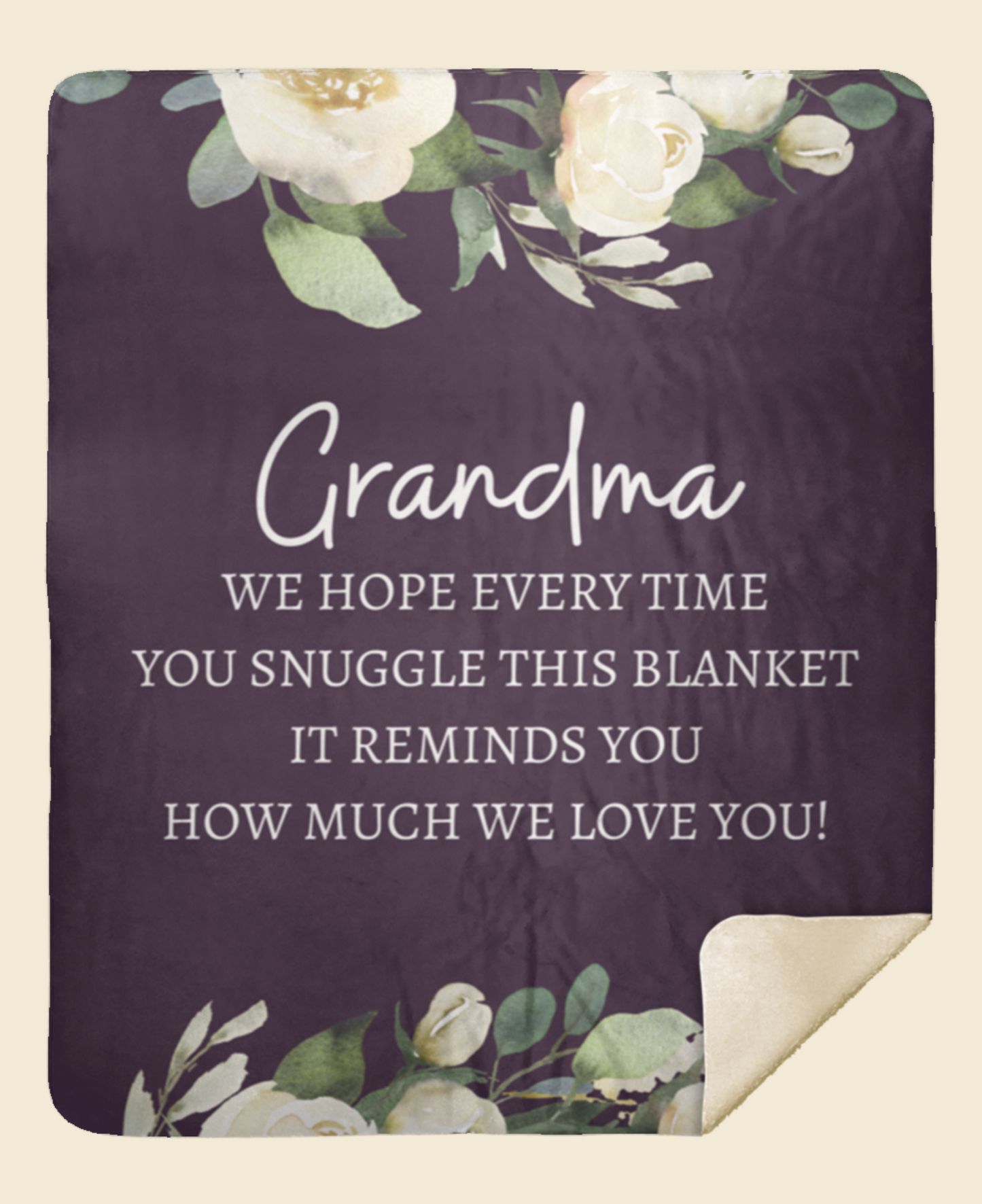 Premium Sherpa Blanket 50x60