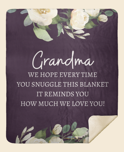 Premium Sherpa Blanket 50x60