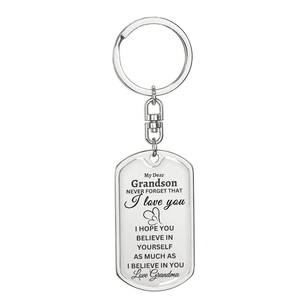 Grandson gift from Grandma- Believe In Yourself