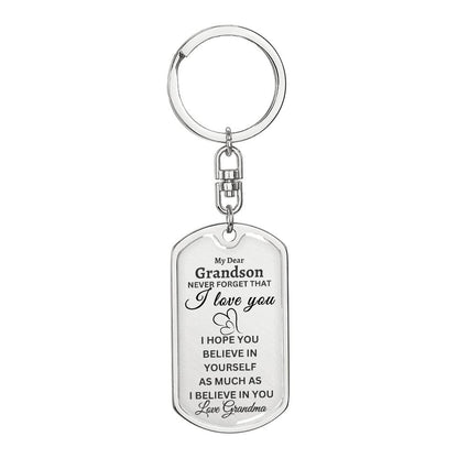 Grandson gift from Grandma- Believe In Yourself