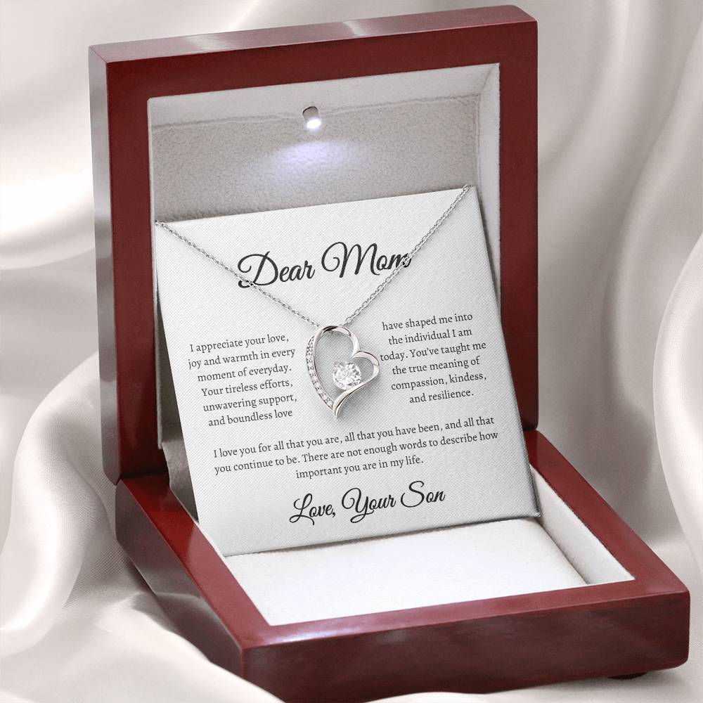 Dear Mom- Forever Love Necklace