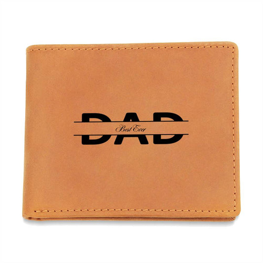 Best Ever Dad Leather Wallet