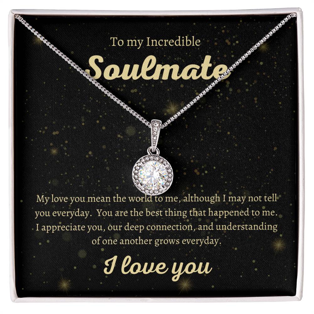My Incredible Soulmate- Eternal Hope Necklace