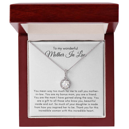 Mother In Law From Son- Eternal Hope Necklace