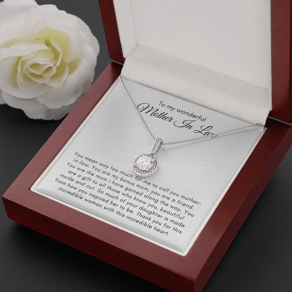 Mother In Law From Son- Eternal Hope Necklace