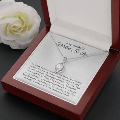 Mother In Law From Son- Eternal Hope Necklace