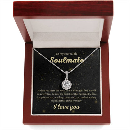 My Incredible Soulmate- Eternal Hope Necklace