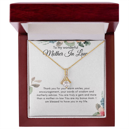 Mother In Law- Warm Smiles & Encouragement