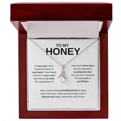 To My Honey- Alluring Beauty Necklace