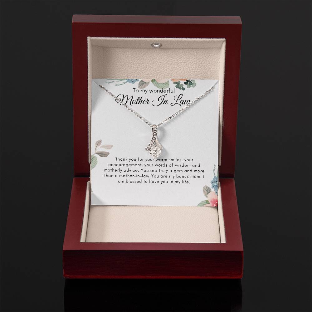 Mother In Law- Warm Smiles & Encouragement