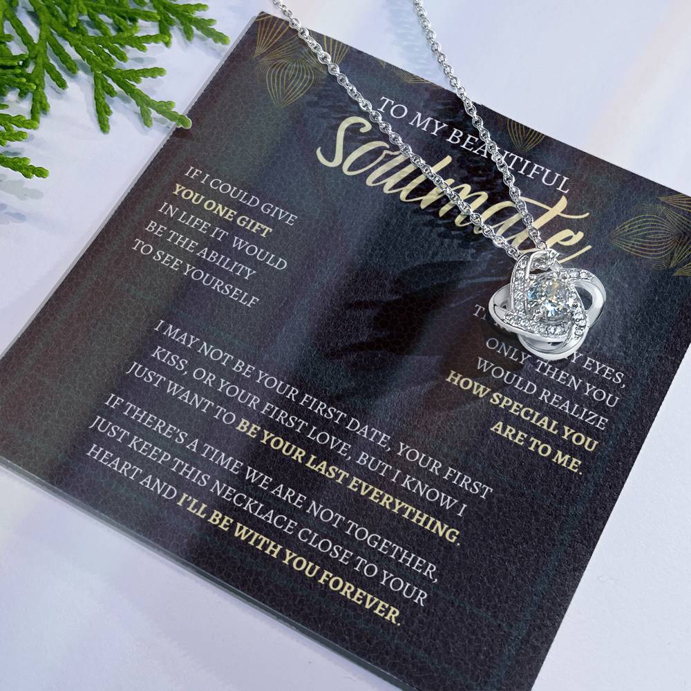 My Beautiful Soulmate (Love Knot Necklace)