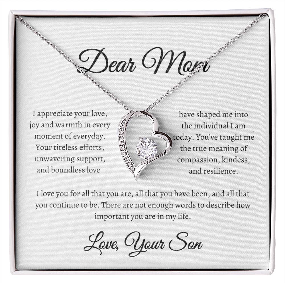 Dear Mom- Forever Love Necklace