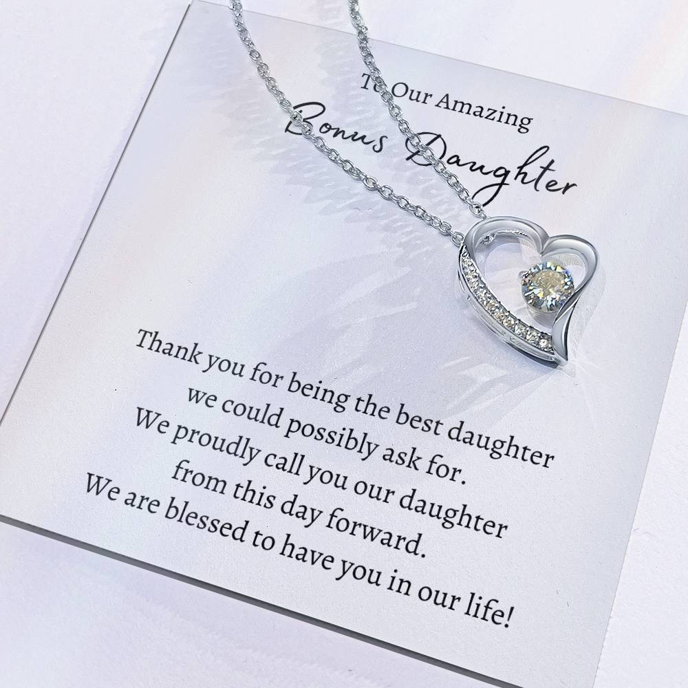 Our Amazing Daughter In Law- Forever Love Necklace
