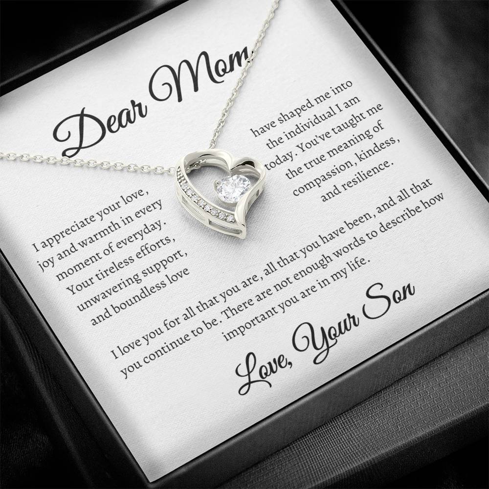 Dear Mom- Forever Love Necklace