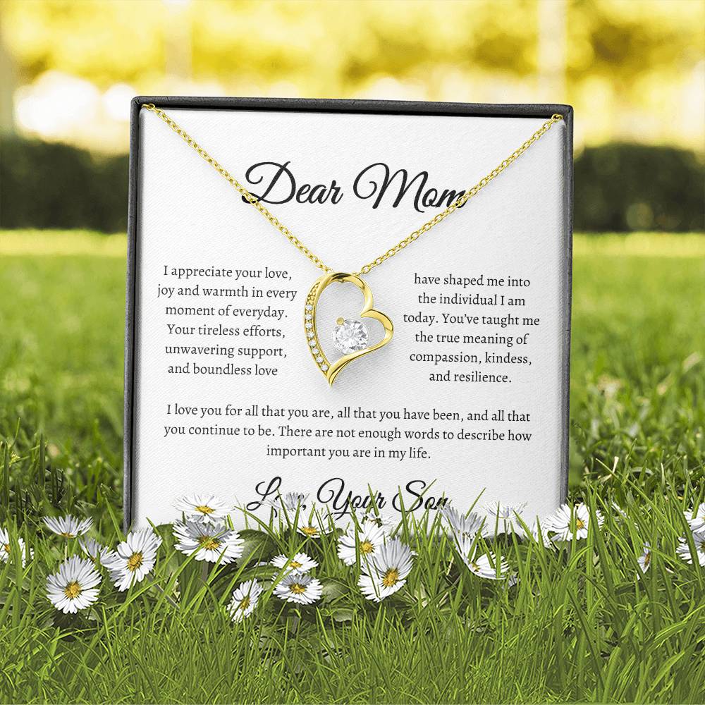 Dear Mom- Forever Love Necklace