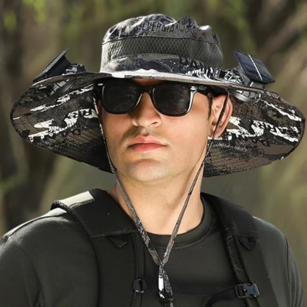 CoolShade Solar Fan Hat