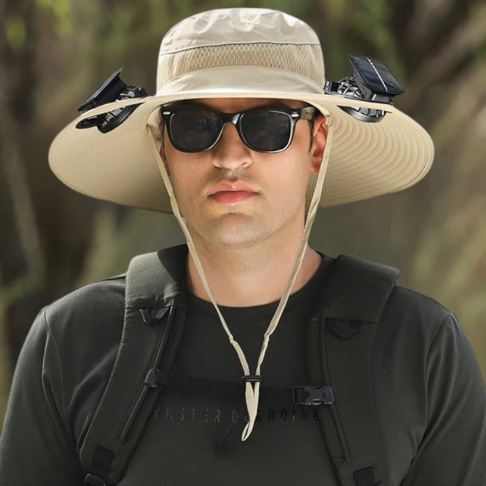 CoolShade Solar Fan Hat