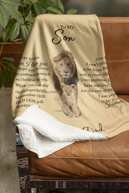 My Son- Lion Blanket
