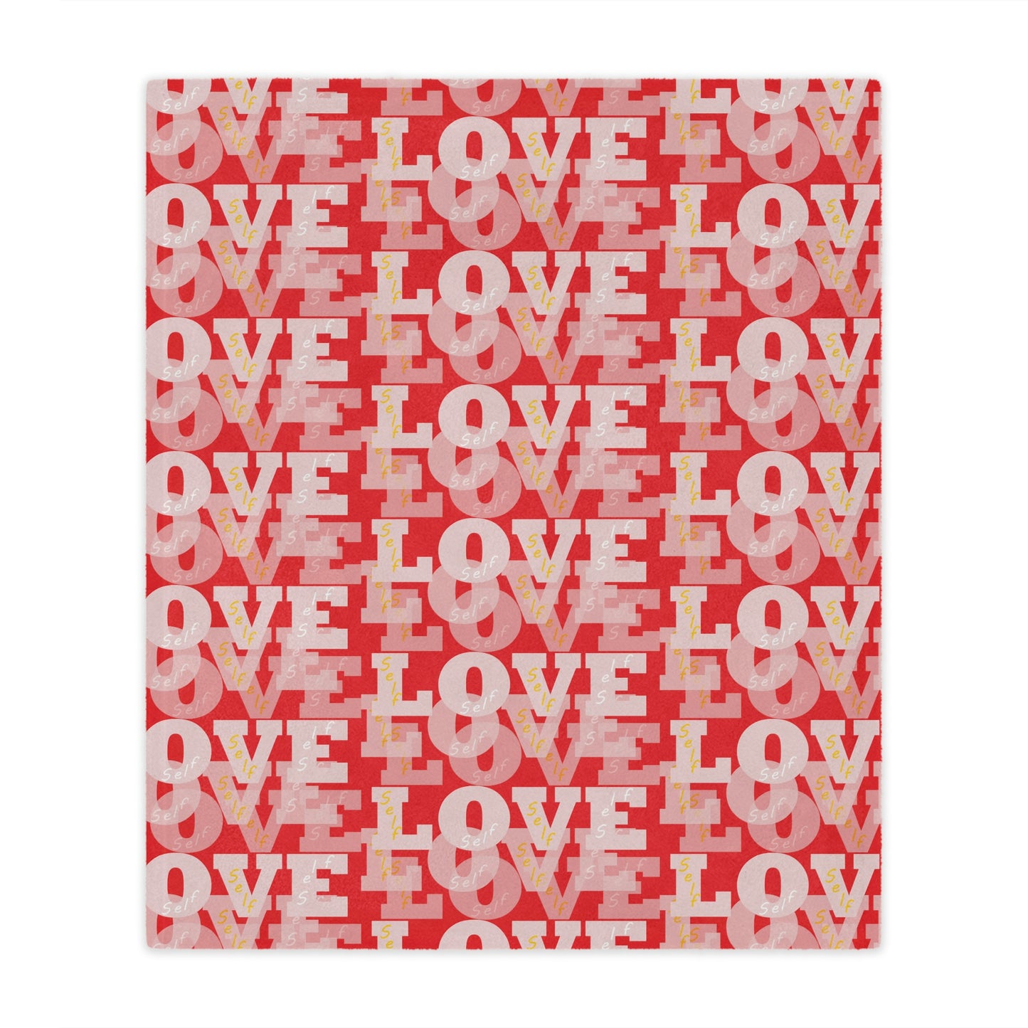 Self Love Red Blanket